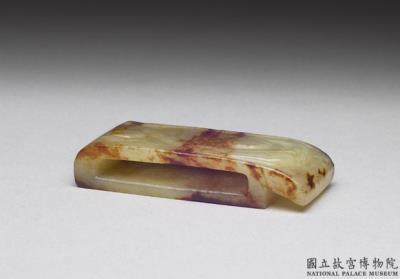 图片[2]-Jade Scabbard Slide with Beast Pattern, mid to late Western Han dynasty, 140 BCE-8 CE-China Archive